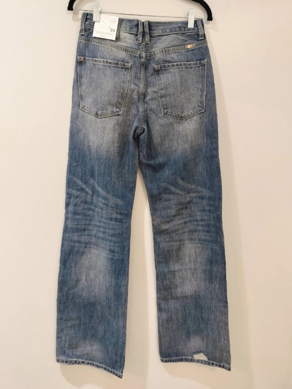 KanCan 90's Flare Ultra High Rise Distressed Jeans Size 3/25 - Picture 2 of 11